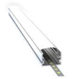 LED Kanal Profili 18mm (Geniş)