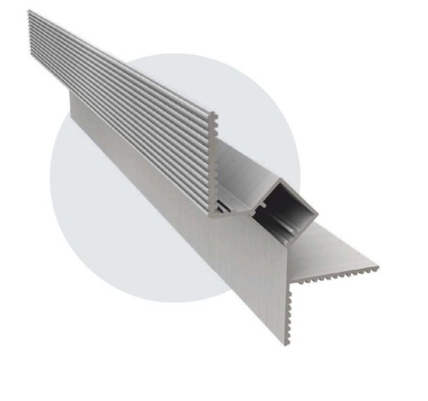 12x25mm Trimless Alçıpan Gizli LED Profili